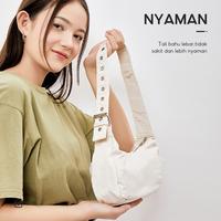 Gambar [VIDEO ONLY] OHSOME-Dunns Egradable Underarm Bag/ Wanita Shoulder Bags Selempang - Beige dari OHSOME Homeliving Kab. Bekasi 4 Tokopedia