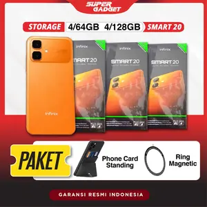 Infinix Smart 20 4/64 4/128 GB 4GB 64GB 128GB HP Gaming Smartphone Android