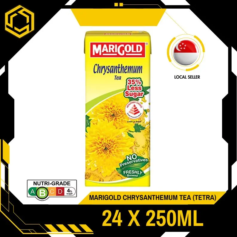 MARIGOLD Asian Drink Chrysanthemum Tea 250ML X 24 (TETRA)