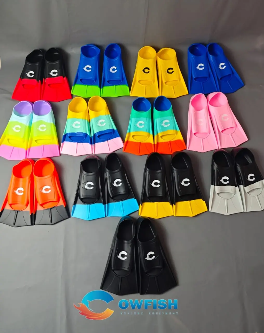 COWFISH kaki katak CF-312 diving fin snorkeling kaki katak renang anak dan dewasa sepatu katak