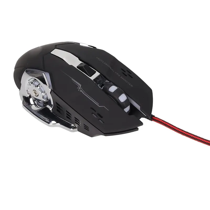 Mouse Gaming G7 Kabel LED ( RGB ) SILENT MOUSE TWOLF 1