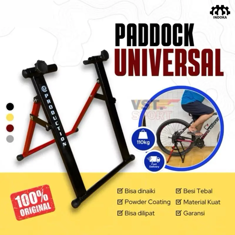 Paddock Trainer Sepeda Universal Bisa Di Naiki Berat 180Kg