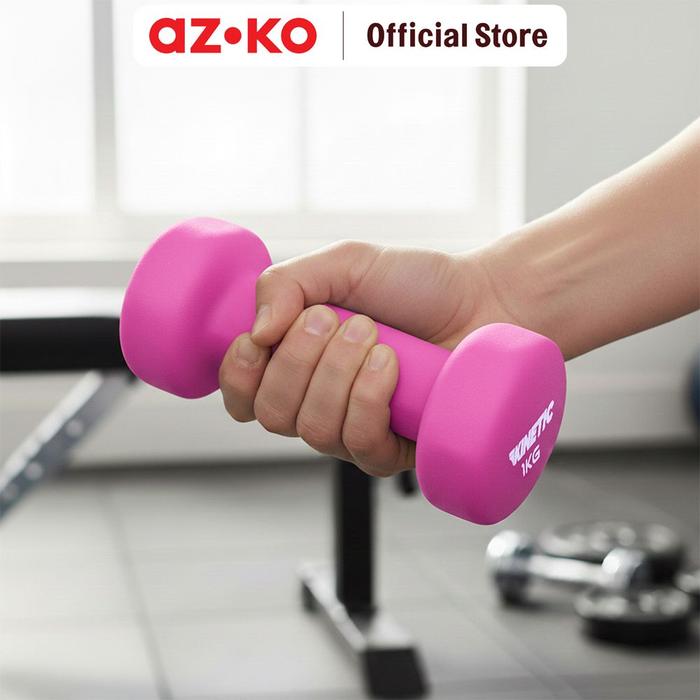 Gambar AZKO Kinetic Dumbbell Neoprene Hand Weight Beban Genggam Gym Dumbbell Free Weight Barbel Tangan Dumbell Stel dari AZKO ID Kota Administrasi Jakarta Pusat Tokopedia