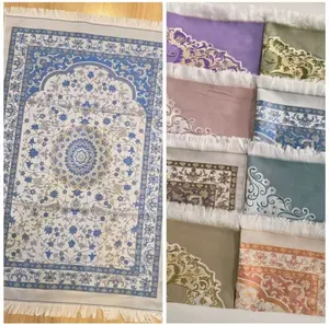 Sajadah Tenun Wanita Jumbo Bahan Poly Katun Madinah 70 x 110 cm