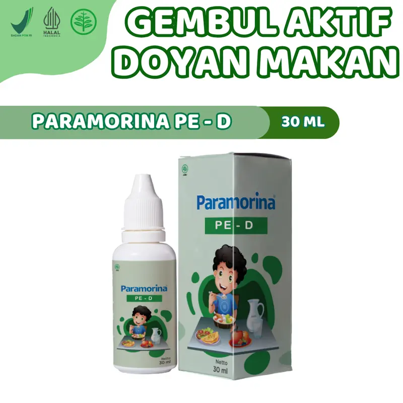 1 DROP/TETES Paramorina Terlambat Bicara Jalan dan Lahap Makan | Bebas Pilih Varian | 6 bulan ke atas 1