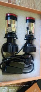 Product Review of Y7D Lampu Led Mobil Dan Motor H4 /Biled/ Mini PJECTOR PROJIE Y7D SUPER BRIGHT 45 Watt Car Reflektor from Z**e 0