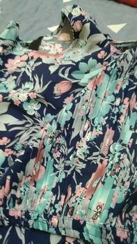 Product Review of MODEN PLEATED AYRA 2 BY MELIA DESIGN KAIN PLEATED COTTONG MANGO PREMIUM MURAH PLUS SIZE from z**l a**f 0