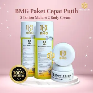 BMG Paket Bundling isi 4 (2 Lotion Kuning dan 2 Body Cream Biput)
