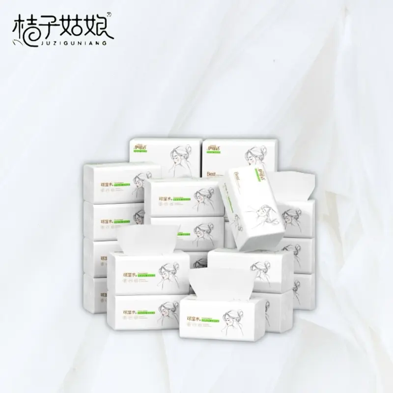 JUZIGUNIANG Large Pack Tissue Paper (5-Ply, Extra Thick, Jumbo Size)