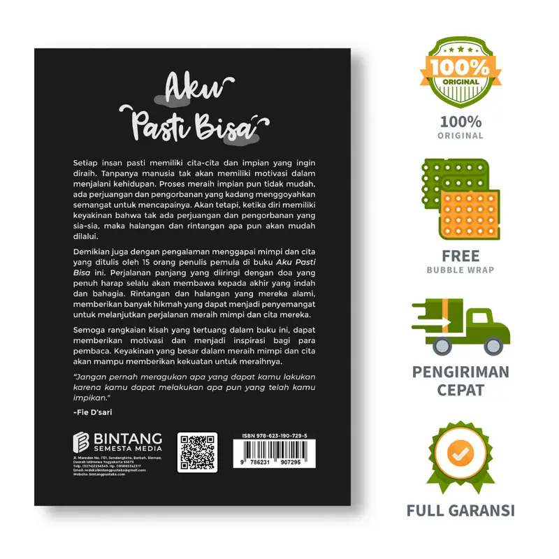 Bintang Semesta Media - Aku Pasti Bisa - Azzam Rafi, dkk. - Buku Kumpulan Kisah