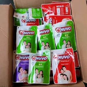 ISI 12 PCS SABUN NUVO CAIR 60ML - NUVO FAMILY TOTAL PROTECT & NATURE