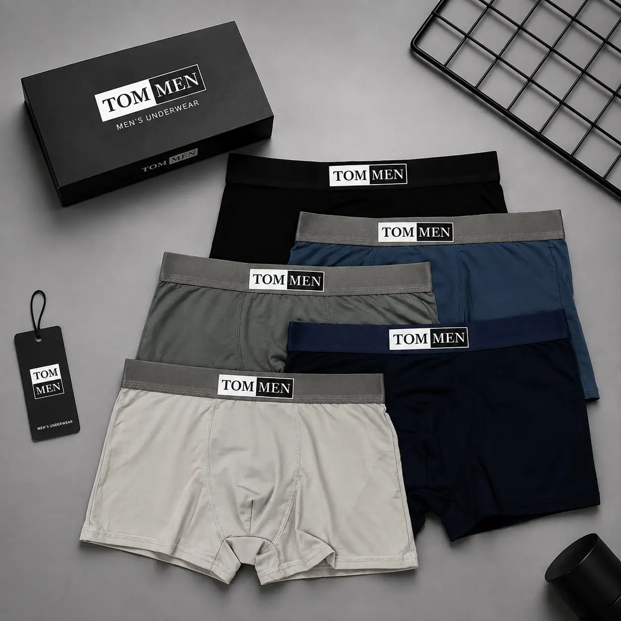 Quần Boxer Nam TOMMEN Thương Hiệu Việt - Chất liệu thun lạnh - Co dãn 4 chiều  Menswear Quần Boxer Sịp quần  sịp quanxi nam