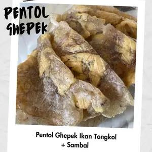 Pentol ghepek ikan cakalan free sambal