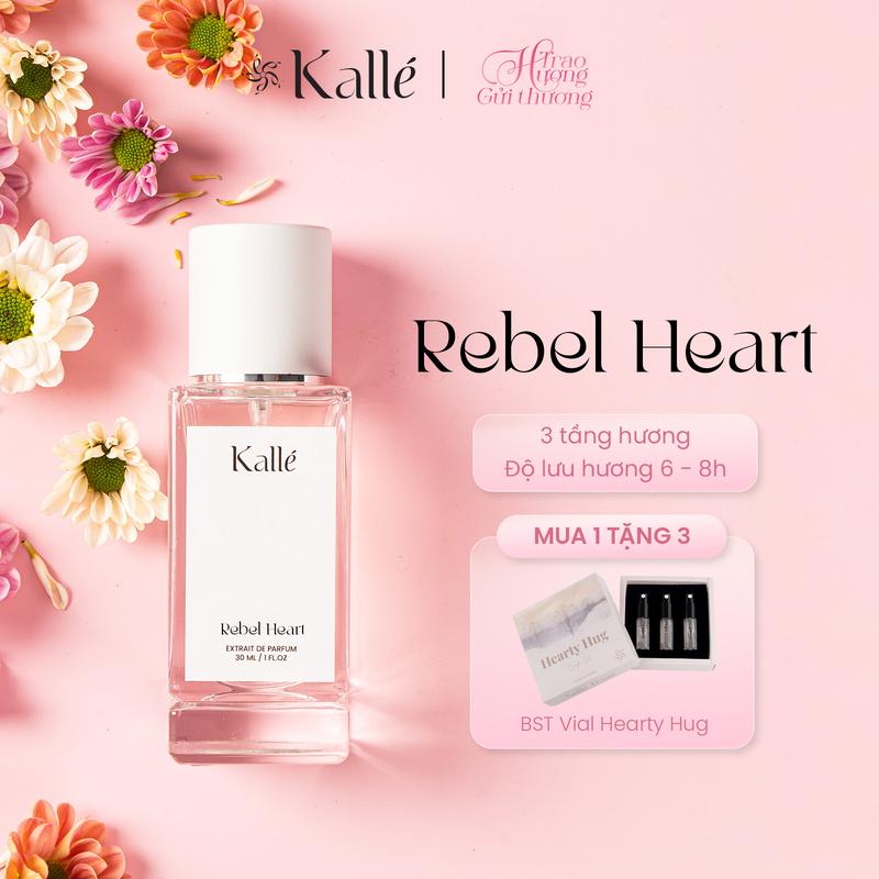 Nước Hoa Nữ REBEL HEART Mùi Hương Ngọt Ngào Táo Bạo Dạng Xịt | Kalle' Feum Perfume