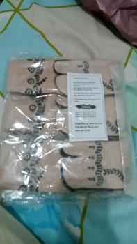 Product Review of Lusinan kaus kaki muslimah motif Kiri Kanan panjang L sebetis / kaos kaki jempol / kaos kaki wanita muslimah dewasa / nylon spandek 100% / kaos kaki tawaf umroh Coklat dan banyak warna from t**4 0