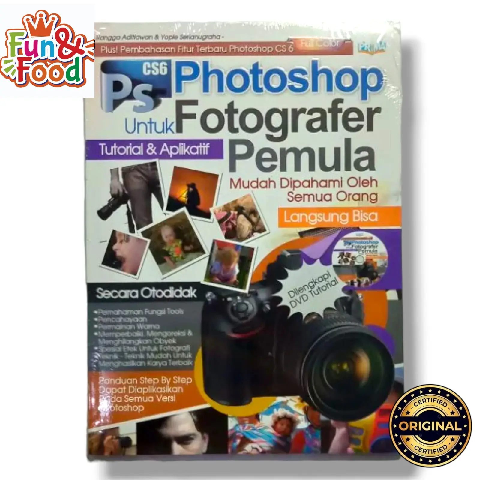 Buku Original Photoshop Untuk Fotografer Pemula (Buku Fotografi)
