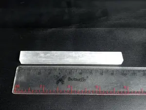 Natural Selenite Mexico stick kecil Top Grade 10 cm