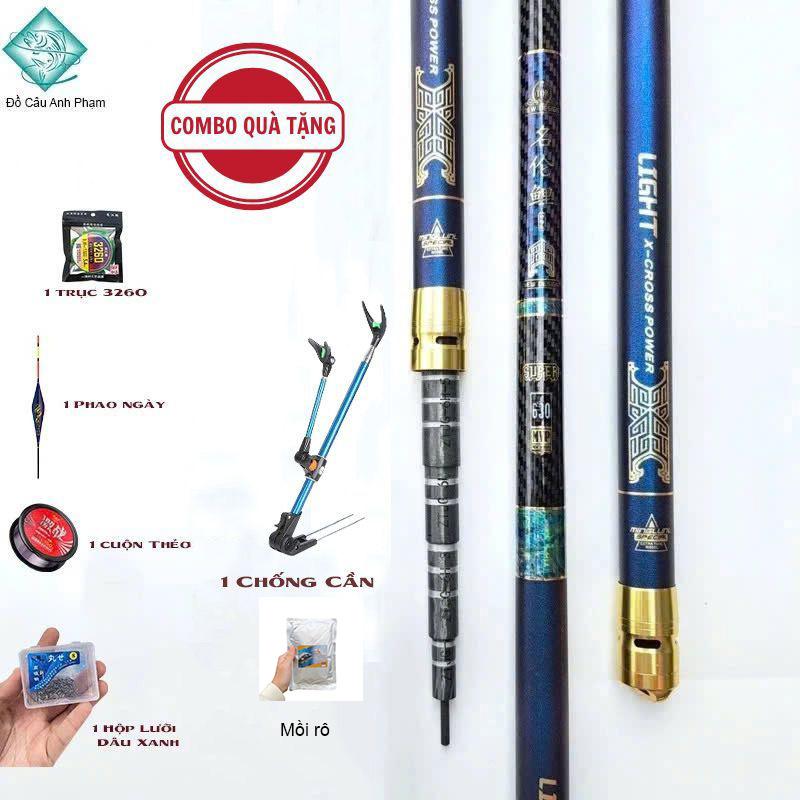  Cần Câu Tay Chiến Thần 6H Đối Trọng Nâng Cấp Tải Tĩnh 2000-3000g Đi Câu Fishing Bắt Cá Câu Cá Nam 