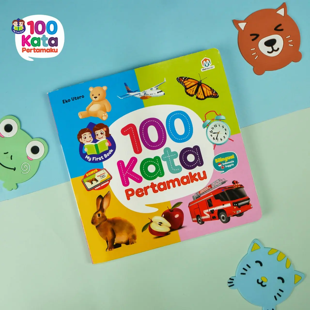 Buku Anak - MY FIRST BOOK 100 KATA PERTAMAKU - Ziyad Books