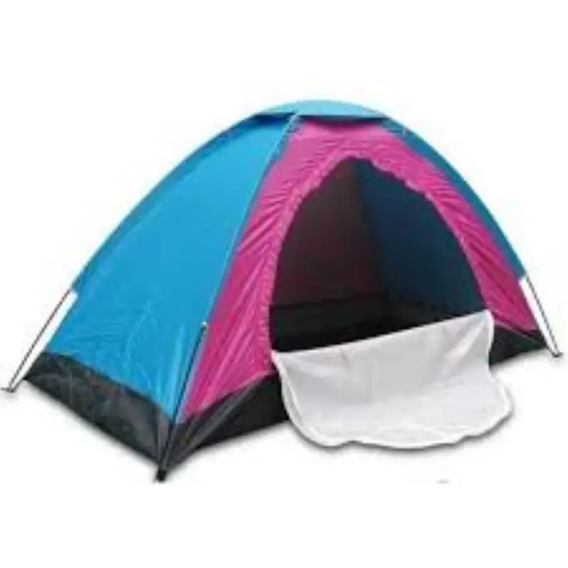 Tenda camping 2 Orang Tenda Gunung Kemping Murah Tenda Outdoor Hiking Size 150x200cm Alas Terpal 3
