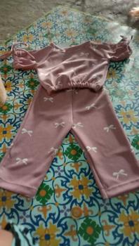 Product Review of Lovitta oneset knit 6bln - 8th modis dan lucu dengan motif pita-pita Fashion from E** I**5 2