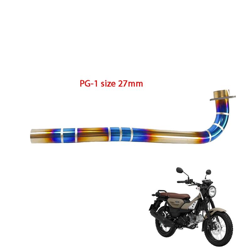 Cổ pô PG1 vật liệu titan, inox 304  thay thế cho cổ pô zin bị gỉ sét