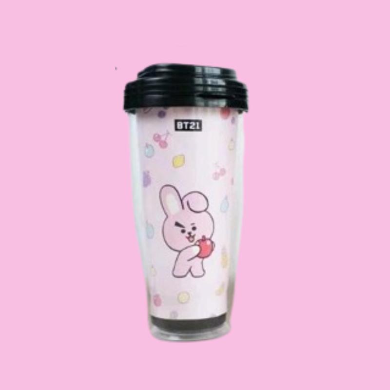 Tumbler insert paper BT21 free photocard 5