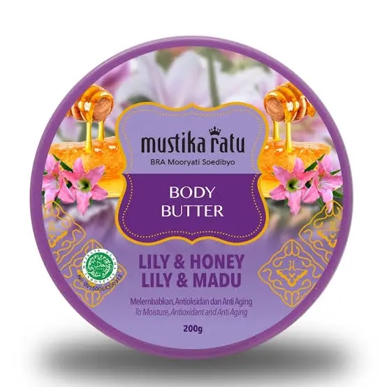 Mustika Ratu Lily & Madu Body Butter 200g