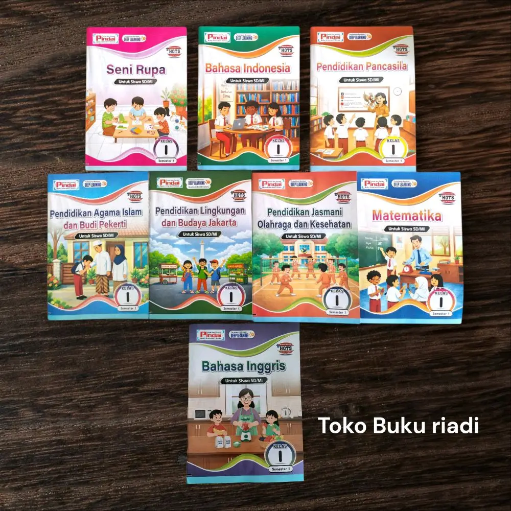 LKS PINDAI SD/MI KELAS 1 SEMESTER 1~EDISI DEEP LEARNING TERBARU (2026-2027)~KURIKULUM MERDEKA~ CV.ARYA DUTA