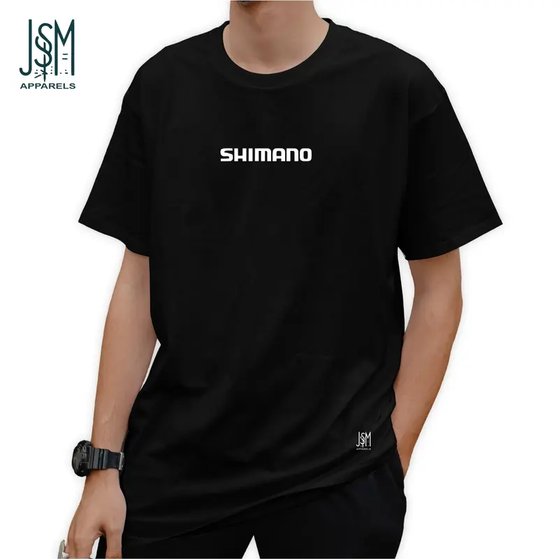 Kaos Pancing Premium / Baju Mancing Distro / Baju Mancing Unisex kaos mafia fish hunter Hitam Polos Pria Sablon 6