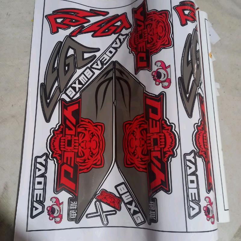  Tem hổ YADEA dán xe điện Xmen 3 lớp xịn 1 năm không bong Nhãn Dán Decal 