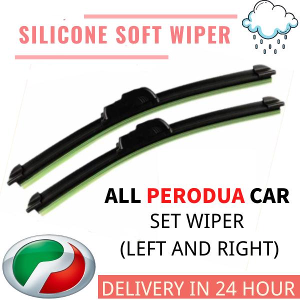 Silicone Soft Wiper Perodua Ativa/Alza/Aruz/Axia/Bezza/Kancil/Kelisa ...
