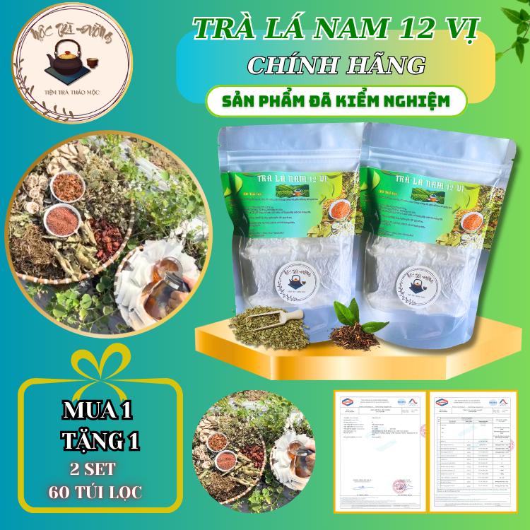  Trà Lá Nam 12 Vị - Mua 1 Tặng 1 - Sản Phẩm Đã Kiểm Nghiệm = Hút Chân Không - Thảo dược - Tea Nước Trà Chè 