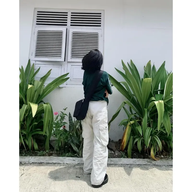 OOTDSUPPLY Oversize Polo Shirt Enthusiast Clubs Dark Army l Kaos Polo Pria dan Wanita OVZ-PS009 6