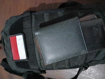 Product Review of Dompet Kartu 18 in 1 Card Holder + slot uang kulit sintetis dompet kartu kredit Hitam kulitasli pu leather minimalis dom pet wallet cowok visual from a**l 1