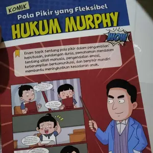 [MiloSteam] Komik Psikologi Hukum Murphy – Komik Edukasi 160 Halaman untuk Membantu Anak Memahami Emosi