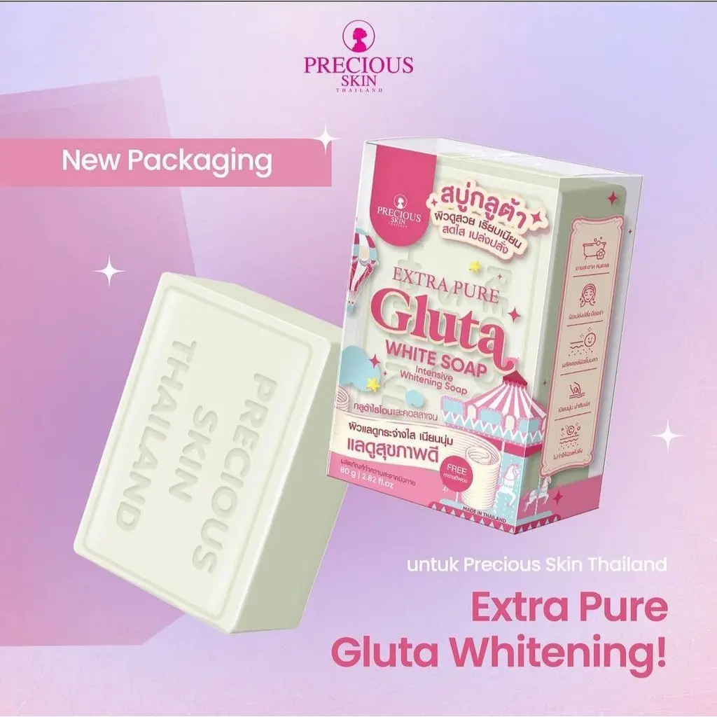Precious Skin Extra Pure Gluta White Soap Intensive Whitening Soap