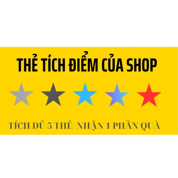 thẻ  tích điểm  tất cả sản phẩm của shop 0