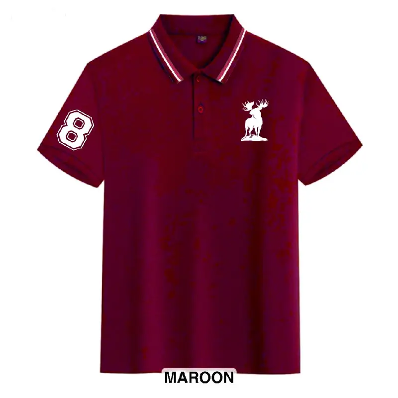 Kaos Wangki Polo Anak Laki-laki/Perempuan Moose Logo Sablon DTF Fashion Baju 2
