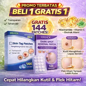 Stiker Penghilang Kutil Tahi Lalat Wart Removal Patch Skin Tag Wart Remover Patch