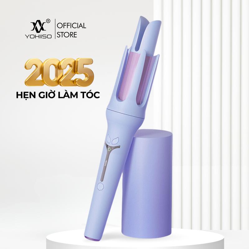 XN‐391 Máy Uốn Tóc Tự Động Yohiiso size 32mm – Gốm Tourmaline Ion Âm Không Gây Hư Tổn. Bảo Hành 6 Tháng