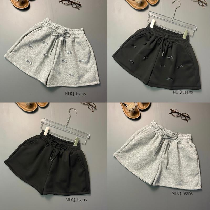 Quần Short Nỉ 2 Da Ép Hàn Dày Dặn Đứng From Trẻ Trung Năng Động Dễ Mix Đồ đùi nữ