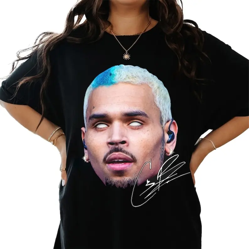 Kaus Chris Brown 11:11 Tour 2024, Kaus Penggemar Chris Brown, Kaus Konser Chris Brown 2024, Kaus Tur 11 11 Tour 2024, Kaus Tur Chris Brown 11 1102