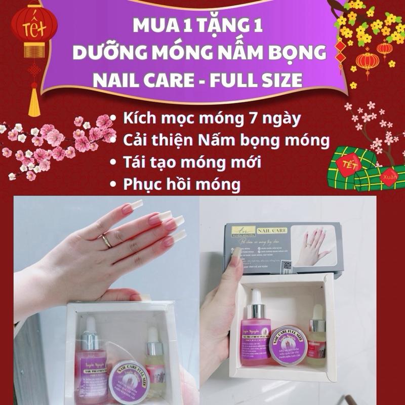 MÃ TẾT - XỊN MUA 1 TẶNG 2 Đ.TRỊ NẤM BỌNG MÓNG - KÍCH MỌC MÓNG - FULL SIZE - CAO CẤP : 1 SERUM 50ML + 1 Dưỡng MÓNG 40G - TẶNG 1 Bộ Dưỡng MÓNG Size Nhỏ Ngăn ngừa đ.trị MÓNG NẤM BỌNG - HƯ KHOÉ CỨNG MÓNG DƯỠNG MÓNG TAY DƯỠNG NAIL
