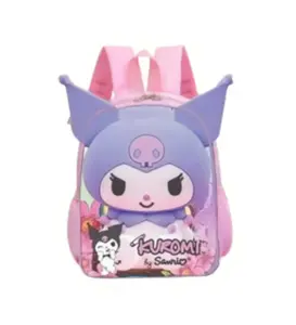 Tas Ransel Anak Sekolah TK PAUD Anak Perempuan Ransel Sekolah Anak Kuromi - PAUD - Kuromi-Fashion