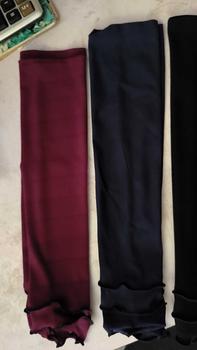 Product Review of MUSLIMAH HANDSOCKS 3 RUFFLE INNER SARUNG LENGAN  MOSS CREPE Handsock from ن**ي 1