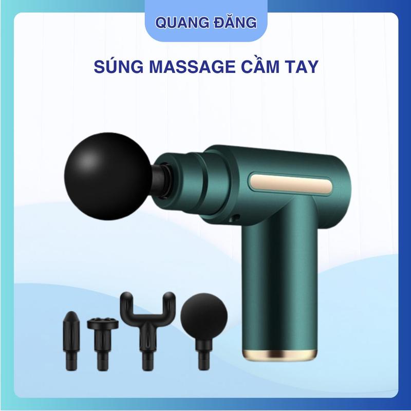 Máy Massage Cầm Tay Mini, Máy Massage Cầm Tay Mini Toàn Thân 6 Cấp Độ Chuyên Sâu Đa Năng