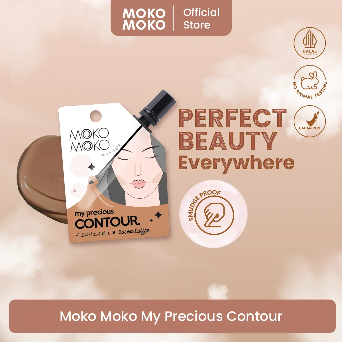 Moko Moko My Precious Contour Cocoa Coffee