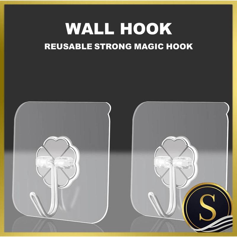Générique Adhesive Wall Hooks, Heart Shape Wall Hooks, 2,36 x 2,36 in Strong Hold No Damage, Multi Purpose Clear Hangers, Kitchen Bathroom Organizer for Easy Installation, Use Générique Adhesive Wall Hooks, Heart Shape Wall Hooks, 2,36 x 2,36 in Strong Hold No Damage, Multi Purpose Clear Hangers, Kitchen Bathroom Organizer for Easy Installation, Use