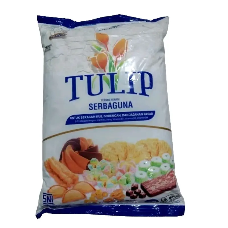 Tepung Terigu Tulip Tepung Terigu SIIP Berkualitas Tinggi 1kg Bubuk Bahan 1
